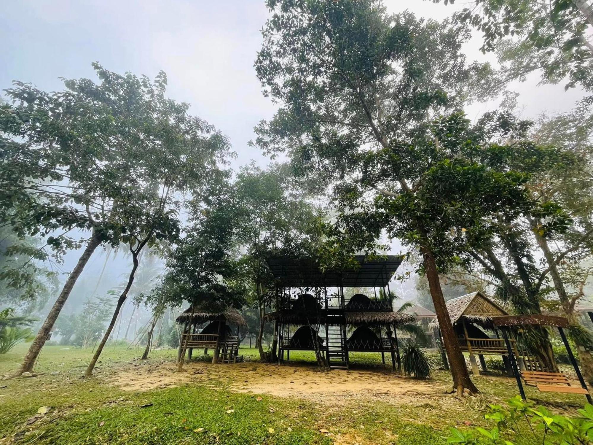 Khaosok Monkeys & River Camps Khao Sok National Park Extérieur photo